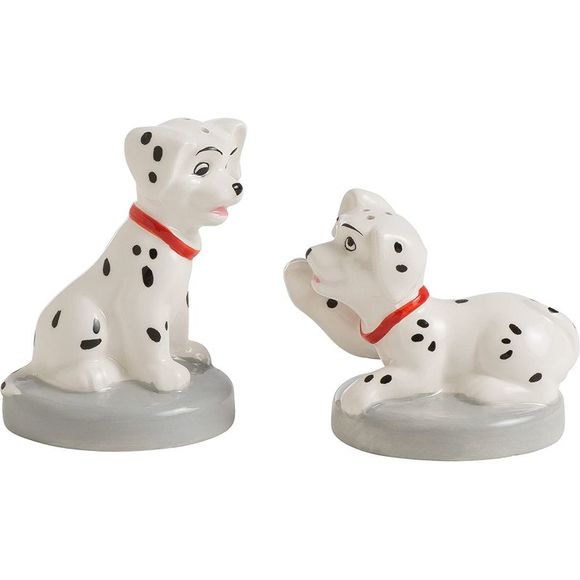 Disney 101 Dalmatians Puppies Sculpted Ceramic Salt & Pepper Shaker - Picture 1 of 1